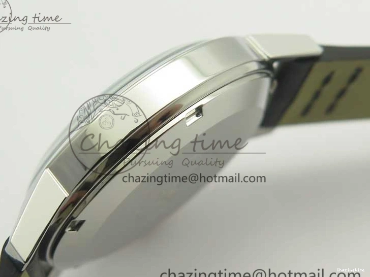 1226 Seamaster 30 1962 date SS TW Best Edition White Dial Silver Markers On Black Leather Strap MIYOTA Fashionable 8021